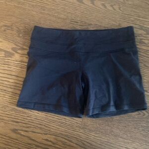 Lululemon Black spandex shorts